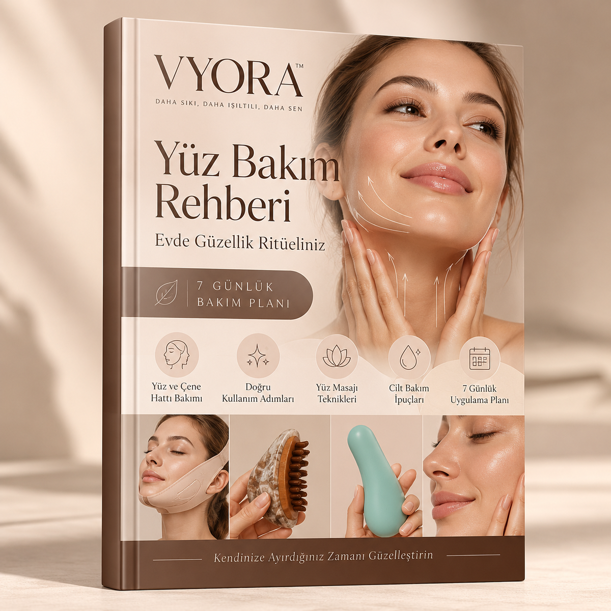 VYORA™ Yüz Bakım Rehberi | 7 Günlük Güzellik Rutini E-Kitabı (PDF)